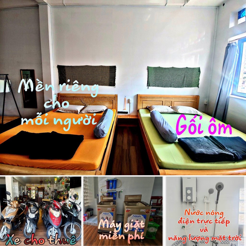 Tiện nghi bên trong homestay Khoa Chau Doc