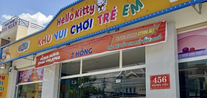 Khu vui chơi trẻ em Hello Kitty Châu Đốc