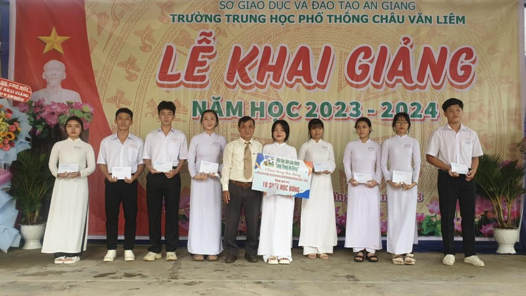 Học bổng học sinh THPT Châu Văn Liêm