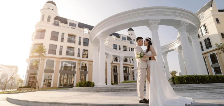 Chụp ảnh cưới tại Khu đô thị T&T Long Xuyên