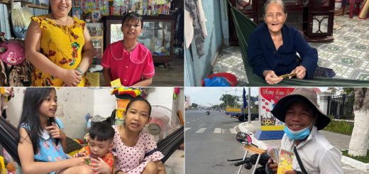Lì xì Tết cho những gia đình có hoàn cảnh khó khăn ở An Giang
